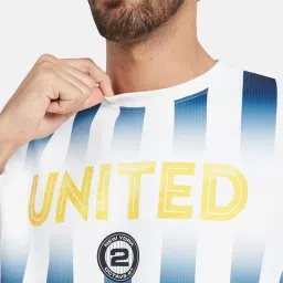 Octave White Regular Fit Striped Sweatshirt image 5