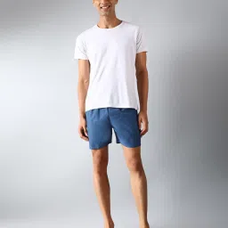 Fabindia Blue Comfort Fit Boxer Shorts image 5