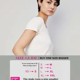 Ginger by Lifestyle White Cotton Top image 5