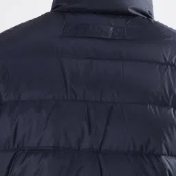 Gant Navy Regular Fit Quilted Quilted Jacket image 5