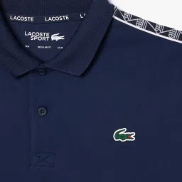 Lacoste Blue Regular Fit Sports Polo image 5
