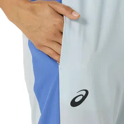 Asics Blue Color-Block Sports Track Pants image 5