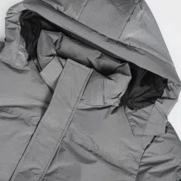 Arrow Sport Grey Regular Fit Hooded Jacket image 5