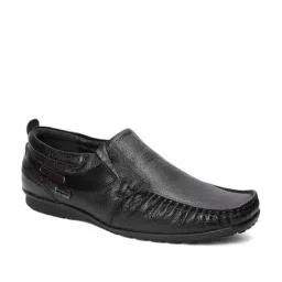 Red Chief Men's Black Formal Slip-Ons image 2