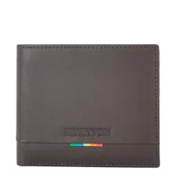 United Colors of Benetton Castriel Brown Casual Leather Bi-Fold Wallet for Men-picture-32