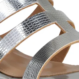 Inc.5 Women's Silver Casual Sandals image 5
