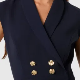 Forever New Navy Regular Fit Jumpsuit image 5