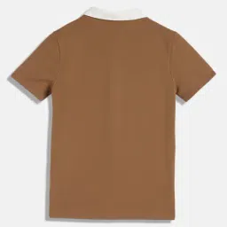 TOMMY HILFIGER Boys Brown Cotton Others Polo T-Shirt image 2