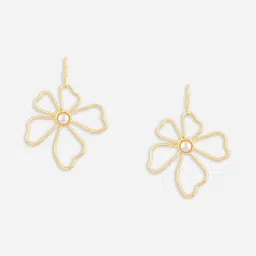 ToniQ Casual White Drop Earrings for Women image 5