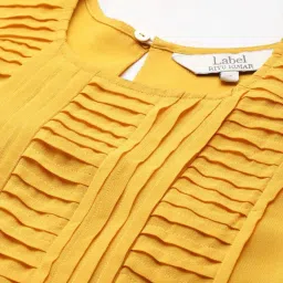 Label Ritu Kumar Mustard Leena Top image 5