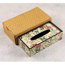 india circus by krsnaa mehta India Circus By Krshna Mehta Multi Mdf Printed Tissue Paper Box Holder image 5