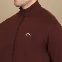 Sweet Dreams Choco Fudge Regular Fit Plain Sweatshirt image 4