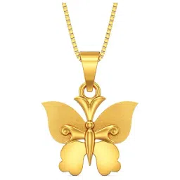 Joyalukkas Gold 22k Wonder Butterfly Casual Pendants for Women-picture-43