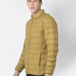 Crimsoune Club Mustard Regular Fit Puffer Jacket image 3