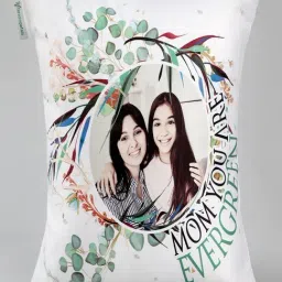 FNP Multicolor Canvas Printed Mamas Love Personalised Cushion image 2