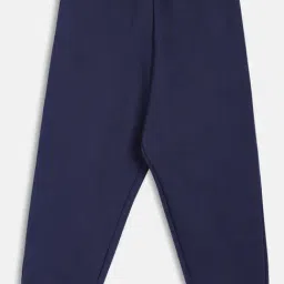 Miniklub Girls Dark Blue Cotton Joggers-image-16