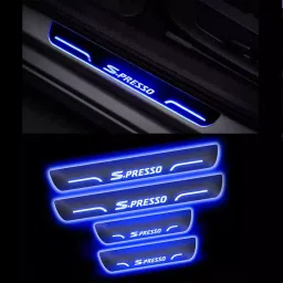 SCA Blue LED Door Sill Plate for Maruti Suzuki Spresso All Model (Set of 4)-picture-19