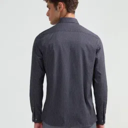 Arrow Purple Cotton Regular Fit Printed Shirt image 2