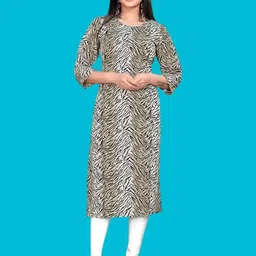 MANTRA DESIGNER Women Multicoloured Crepe Kurtas-picture-18