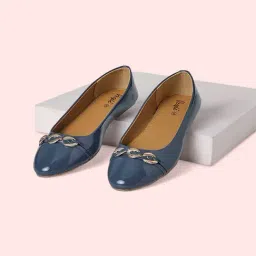 People by Pantaloons Women's Blue Flat Ballets-picture-40