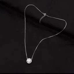 The Real Effect London 800 Silver Necklace for Women-picture-28