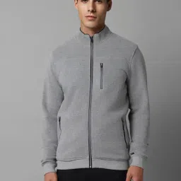 Louis Philippe Sport Grey Regular Fit Sweatshirt-picture-37