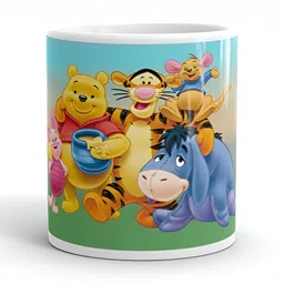 Mr UVD White & Grey Graphic Printed Ceramic Matte Mug 350 ml-picture-26