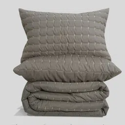 Home Crayons Brown Heavy Winter 300 GSM Double Bed Comforter With Pillow Cover-picture-24