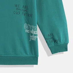 Allen Solly Junior Boys Typography Printed Sweatshirt image 3