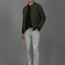 Louis Philippe Grey Regular Fit Jeans image 5