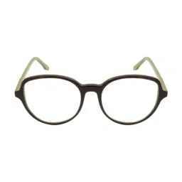 Ted Smith Festive Brown Round Eye Frames For Women image 2