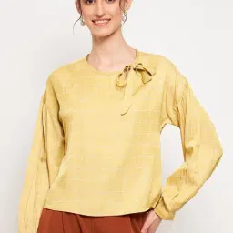 MADAME Mustard Checks Top-image-13