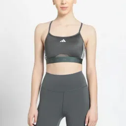 Adidas Grey Striped Sports Bra-picture-38