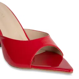 Scentra Women's Lia Red Casual Sandals image 5