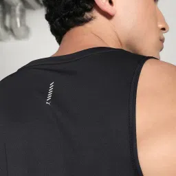 Puma Black Regular Fit Tank Tees image 5