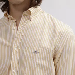 GANT Striped Button Down Regular Fit Shirt image 5
