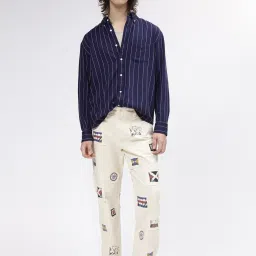 GANT Striped Button Down Relaxed Fit Shirt image 5