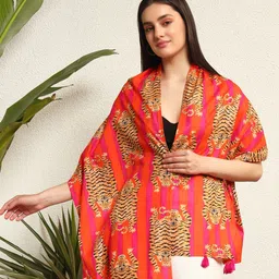 HANDICRAFT PALACE Women Printed Cotton Scarf-image-6