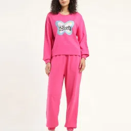 Levi's Pink Regular Fit Printed Sweatshirt image 5