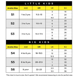 ARETTO Kids Leaps Electro Buzz Expandable Sneakers image 5