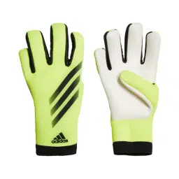 Adidas Green & White X GL TRN J Fingersave Goalkeeper Gloves for Unisex (Size 4)-picture-11