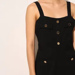 Only Black Solid Jumpsuits image 5
