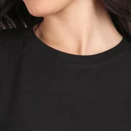 Kryptic Black & Burgundy Cotton Printed T-Shirt With Pyjamas image 5