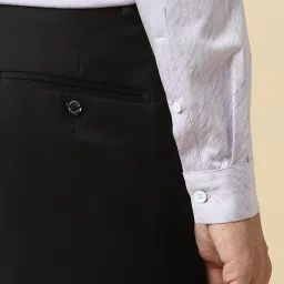 Allen Solly Purple Cotton Slim Fit Printed Shirts image 5