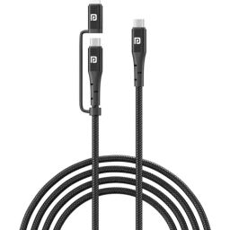 Portronics POR-1706 Konnect J6 Dual Output 60W with Fast Data Sync, 1.2M Cable (Black)-picture-15