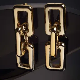 VOGUE Panash Gold-Plated Handcrafted Dangler Earrings-picture-13