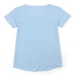 HELLCAT Blue Printed T-Shirt image 2