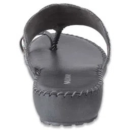 Walkway Women's Gun Metal Toe Ring Wedges image 5