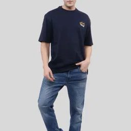 WILD ELEPHANT Men Oversized Drop-Shoulder T-shirt image 5