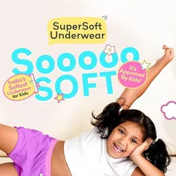 SuperBottoms Infants Pack Of 3 Assorted Basic Briefs SSU-TRIAL-KIT-GIRLS-4-6Y-3PC image 5